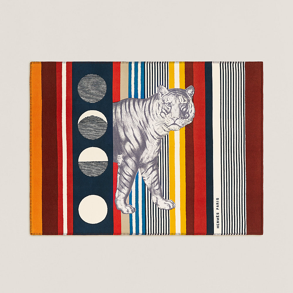 Tigre Bayadere blanket | Hermès Canada